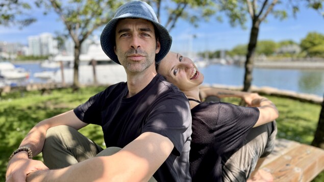 Vincent Deslauriers et Sophie Dow