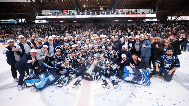 La photo de célébrations pour les Saguenéens.