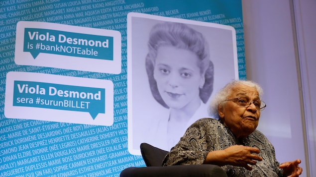 Wanda Robson, la soeur de Viola Desmond (sur l'image en haut). Wanda Robson, la soeur de Viola Desmond (sur l'image en haut).