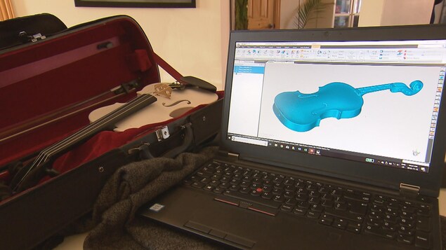 L'Orchestre symphonique d'Ottawa a présenté un violon 3D grâce aux technologies. L'Orchestre symphonique d'Ottawa a présenté un violon 3D grâce aux technologies.