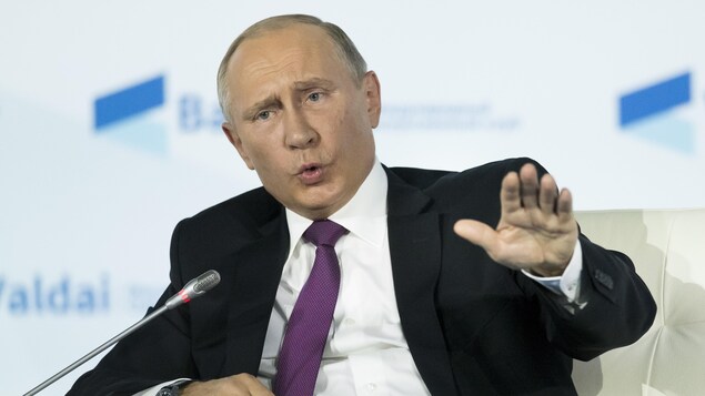 Le président de la Russie, Vladimir Poutine Le président de la Russie, Vladimir Poutine