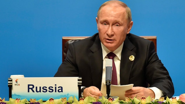 Le président russe, Vladimir Poutine