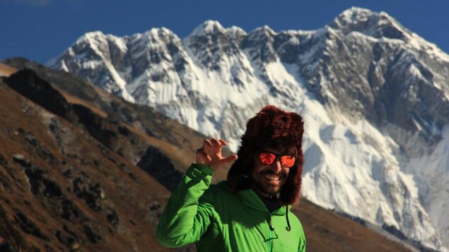 « On a trouvé YÉTI! Le mont Everest est le premier pic à droite! » - Philippe Belzile. « On a trouvé YÉTI! Le mont Everest est le premier pic à droite! » - Philippe Belzile.