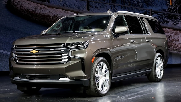 Un Chevrolet Suburban 2021