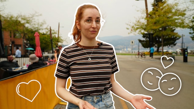 La journaliste Charlotte Groulx.