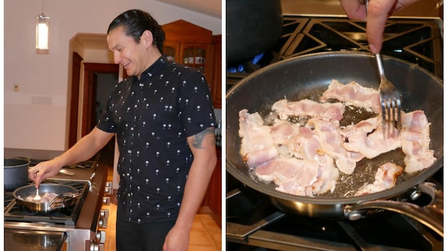 Wab fait cuire le bacon. Wab fait cuire le bacon.