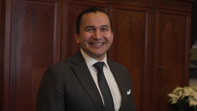 Le premier ministre du Manitoba.