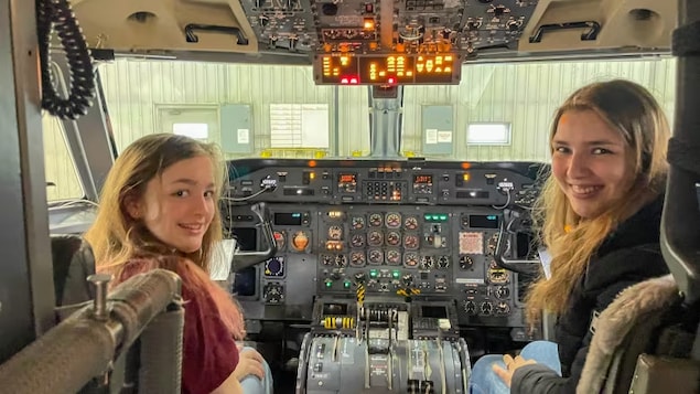 These woman are taking to the skies, with big dreams of working in