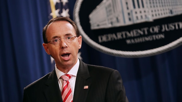 Rod Rosenstein, procureur adjoint des États-Unis. Rod Rosenstein, procureur adjoint des États-Unis.