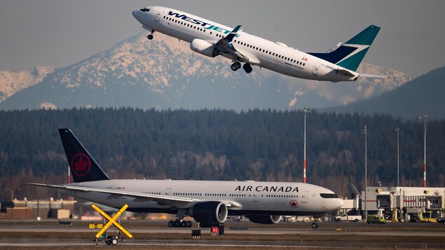 Vaccination : environ 290 employés de WestJet mis en congé sans solde