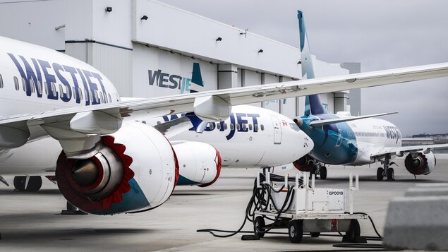 Des Boeing 737 MAX de WestJet cloués au sol