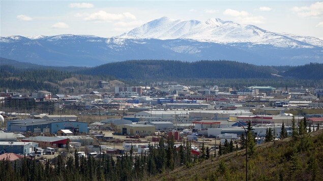 La ville de Whitehorse, au Yukon.