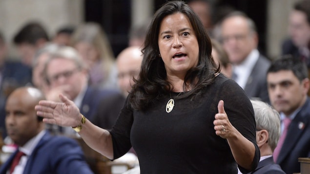 La ministre fédérale de la Justice, Jody Wilson-Raybould