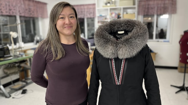 manteau inuit femme