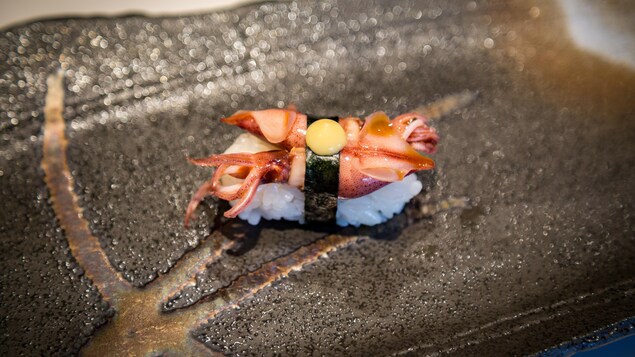 Sushi de calmars phosphorescents Sushi de calmars phosphorescents