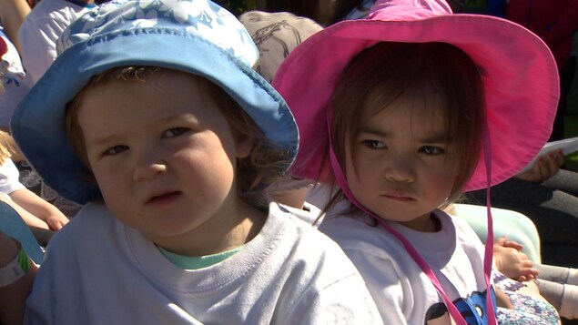 Deux enfants d'une garderie. Deux enfants d'une garderie.