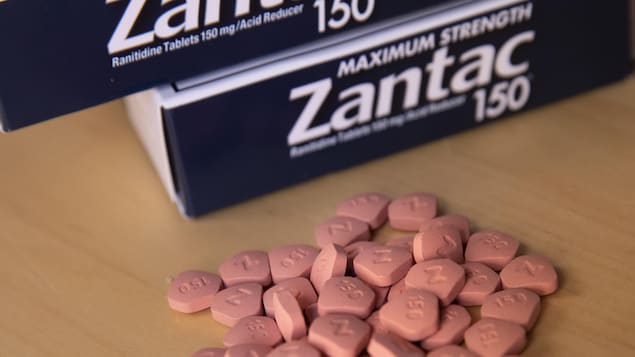 Des médicaments de marque Zantac.