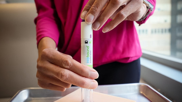 An injection pen of Zepbound, Eli Lilly&rsquo;s weight-loss drug, is now approved by Health Canada to treat obstructive sleep apnea in adults with obesity.