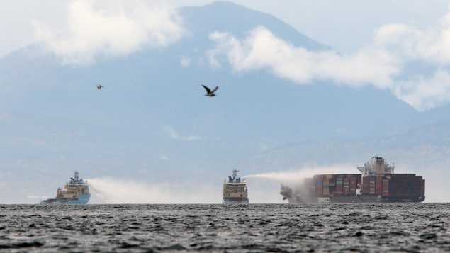 Victoria : des progrès dans la maîtrise de l’incendie à bord du porte-conteneurs