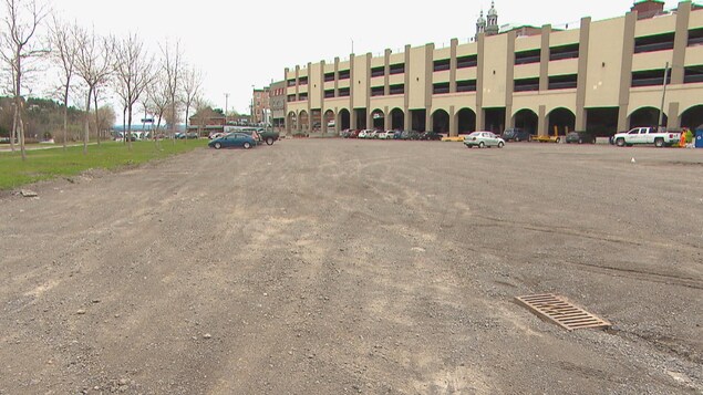 La zone ferroviaire déserte