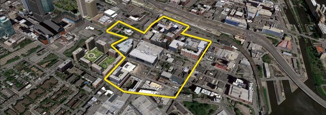 Une carte du campus. Une carte du campus.
