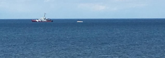 Un bateau de la garde côtière a remorqué une baleine au large de Norway, Î.-P.-É. Un bateau de la garde côtière a remorqué une baleine au large de Norway, Î.-P.-É.