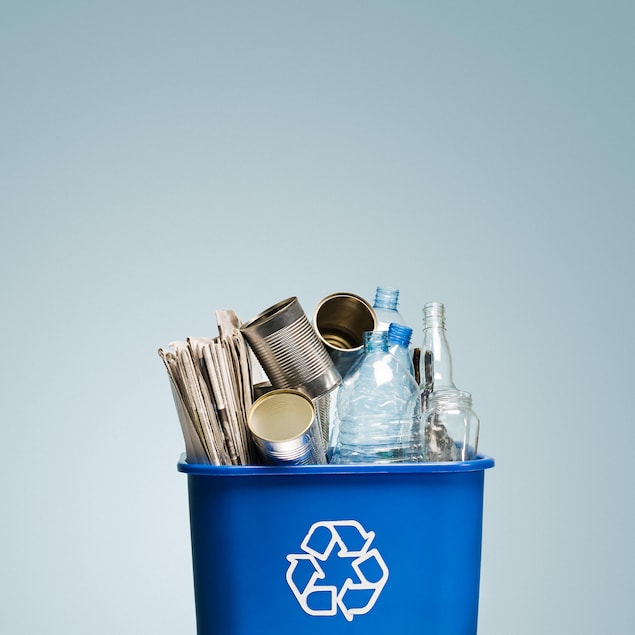 Un bas de recyclage