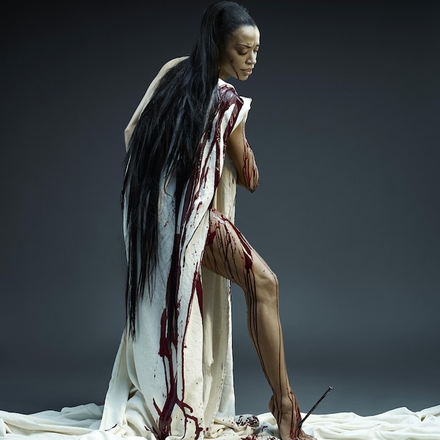 L'affiche du spectacle « Stabat Mater » des Grands Ballets canadiens de Montréal L'affiche du spectacle « Stabat Mater » des Grands Ballets canadiens de Montréal