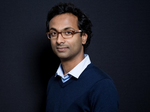 Anjan Sundaram, légèrement de profil Anjan Sundaram, légèrement de profil