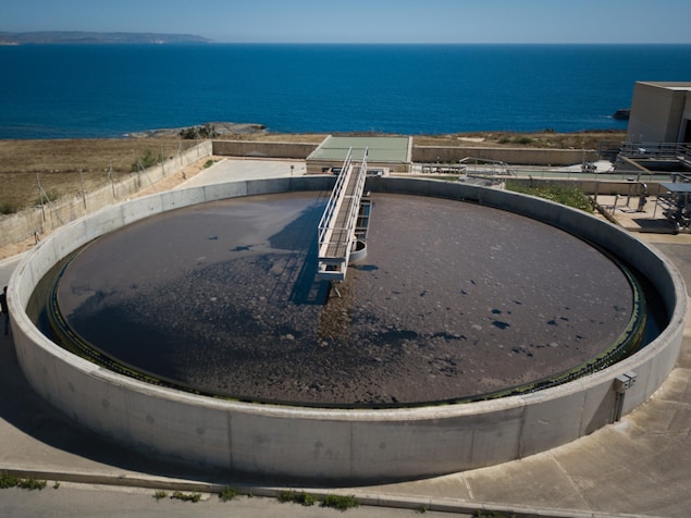 L'usine de traitement des eaux usées de l’île de Gozo L'usine de traitement des eaux usées de l’île de Gozo
