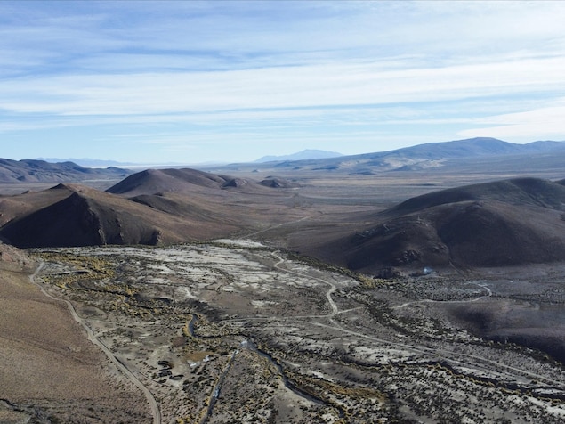 Des montagnes menant à la communauté de El Moreno, en Argentine.