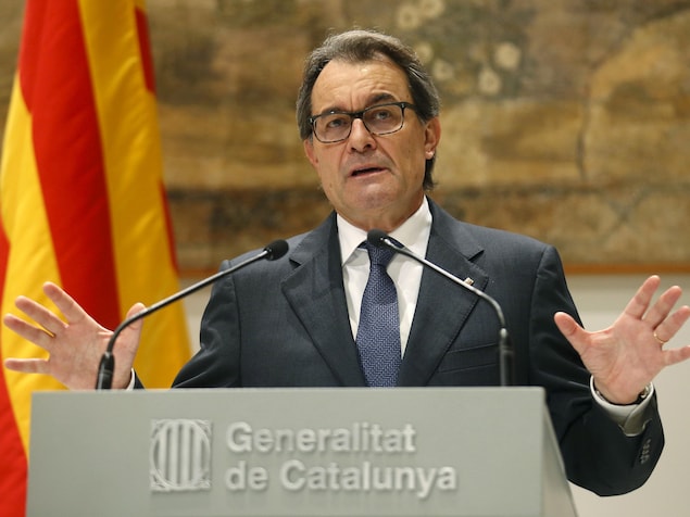 Artur Mas, alors qu'il était président du gouvernement catalan. Artur Mas, alors qu'il était président du gouvernement catalan.