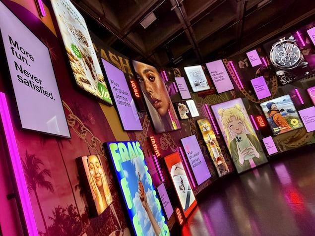 Une salle de l'exposition «Plaisirs».