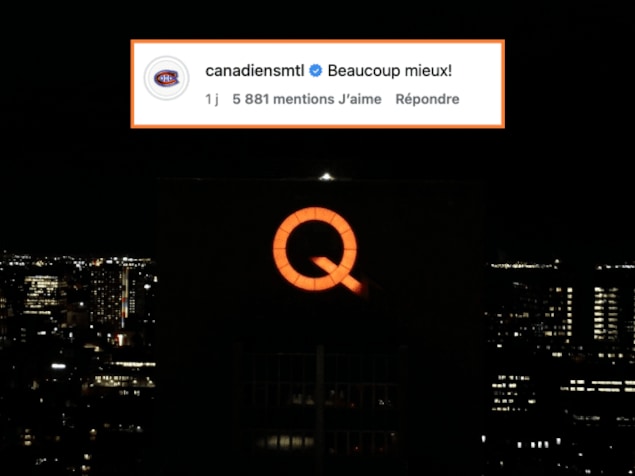 Le logo d'Hydro-Québec modifié.