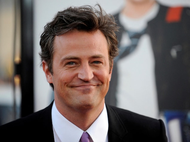 Un portrait de l'acteur canado-américain Matthew Perry.