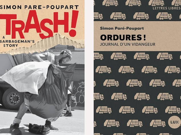 Montage de deux couvertures de livres.