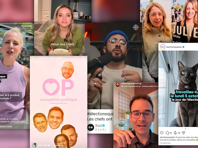 Un montage sur du contenu politique.