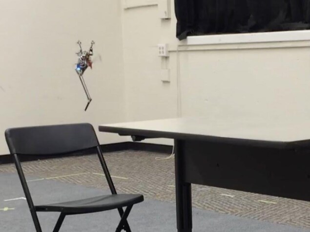 Le robot Salto-1P. Le robot Salto-1P.