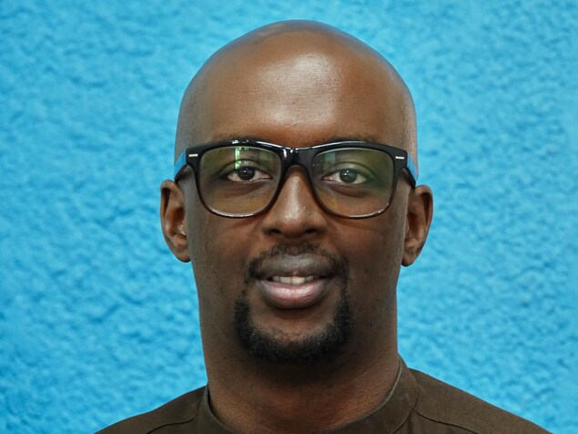 Gros plan du visage de Meilleur Murindabigwi Gros plan du visage de Meilleur Murindabigwi