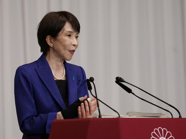 La première ministre du Japon, Sanae Takaichi
