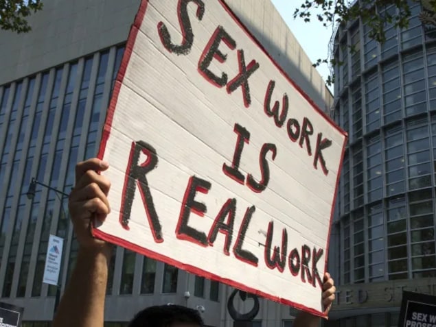  " le travail du sexe un vrai travail".