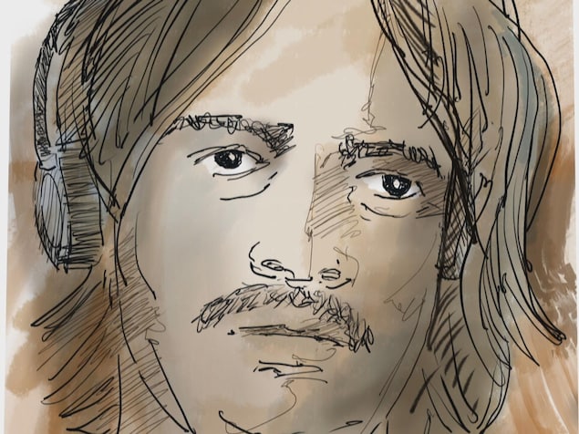 Croquis de Carl Girouard, l'auteur de la tuerie du Vieux-Québec commise le 31 octobre 2020.