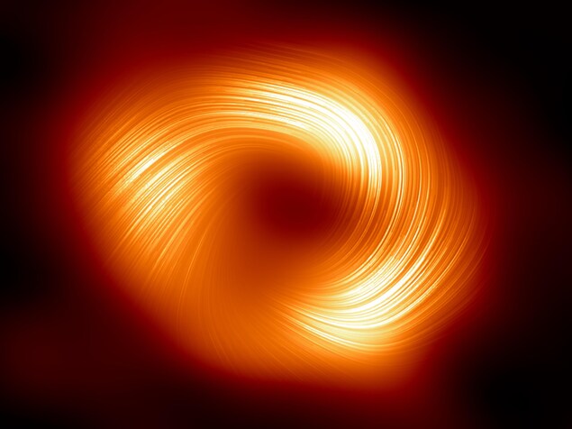 Le trou noir Sagittaire A* au centre de la Voie lactée. 
