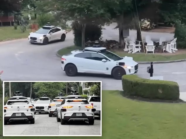 Une douzaine de taxis sans chauffeurs et sans passagers ont tourné en rond dans un cul-de-sac à Atlanta, aux États-Unis, pendant de nombreuses heures.