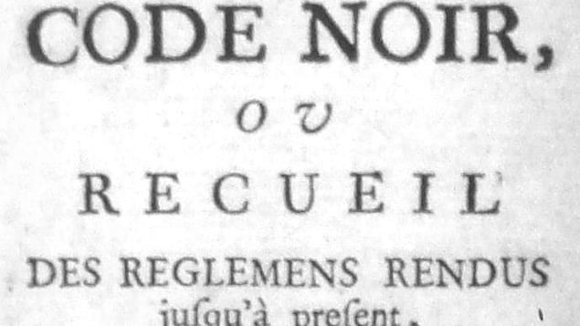 reproduction de la couverture du document Le Code Noir