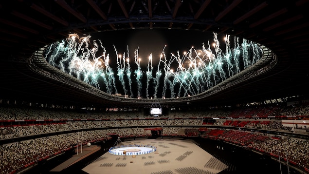 2021年8月24日：东京奥林匹克体育场。