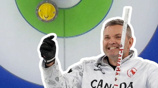 Mark Ideson célèbre sa victoire.