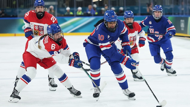 Les Américaines défont les Tchèques 5-1 en hockey