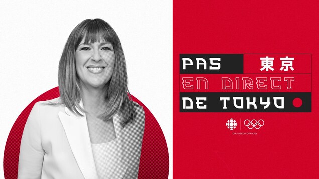 Visuel de l'émission avec la journaliste Marie-Louise Arsenault.
