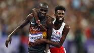 Mohammed Ahmed Au Pied Du Podium Au 10 000 M Jeux Olympiques Radio 